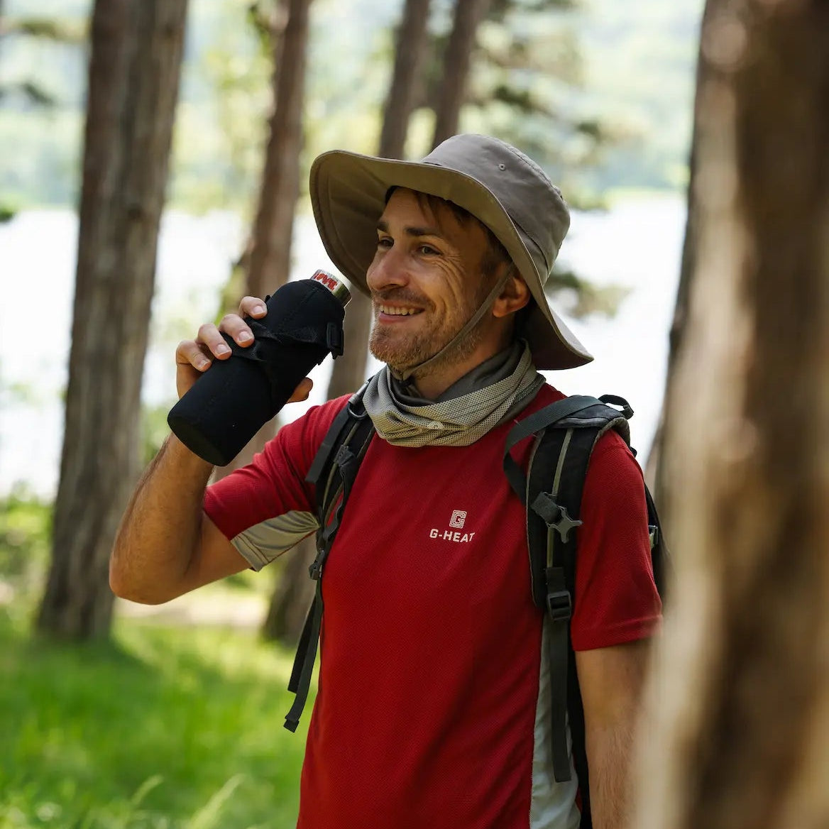 Chapeau rafraîchissant beige G-heat