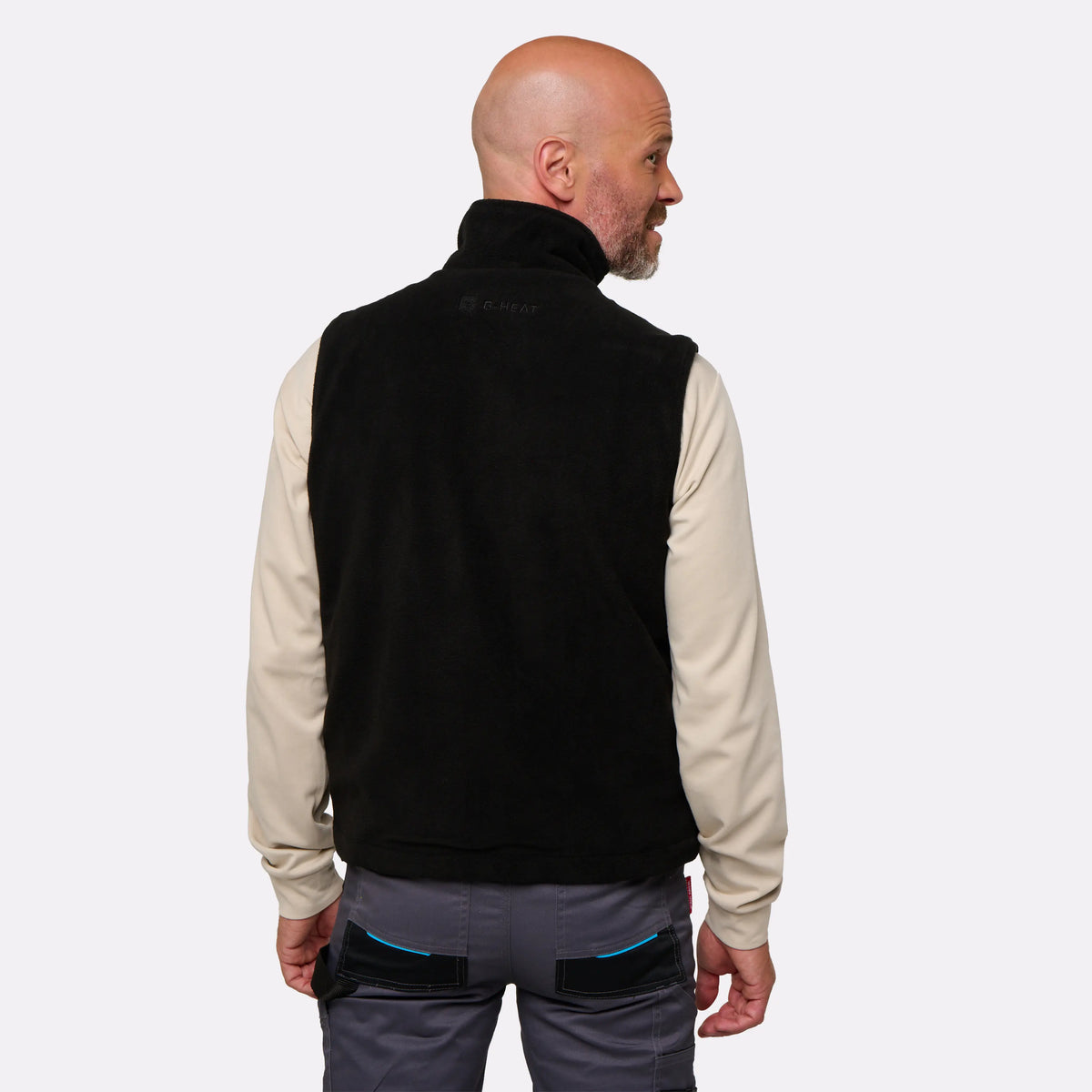 Veste sans manche chauffante