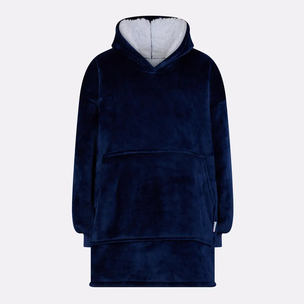 Pull plaid navy femme G-Heat