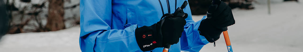CLISPEED Guantes calefactables, guantes de calefacción eléctrica, guantes  de esquí para pantalla táctil, para mujeres y hombres