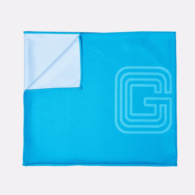 Serviette rafraîchissante bleu G-Heat