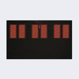 Zones de chauffe couverture chauffante