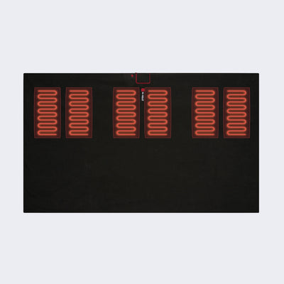 Zones de chauffe couverture chauffante