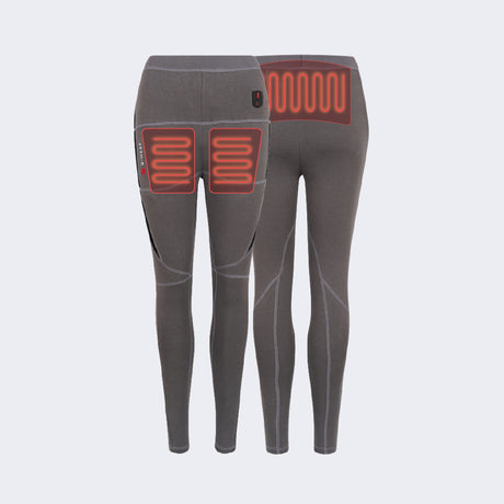 Zones de chauffes legging sous vêtements chauffants