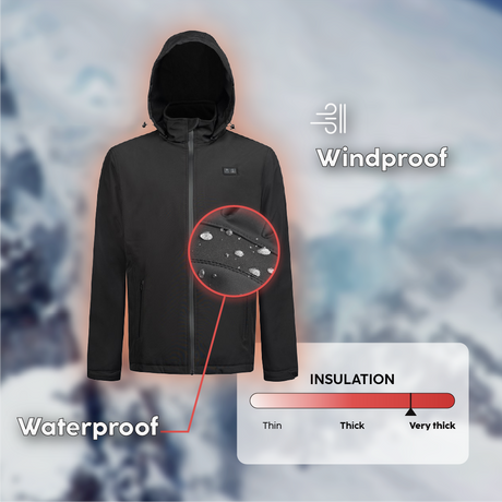 veste chauffante atouts produits