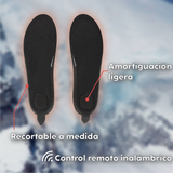 Semelles chauffantes