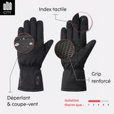 Confort + guantes calefactados