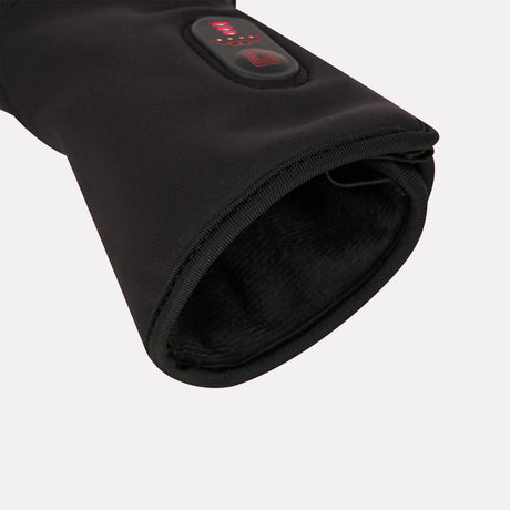Gants vélo ACTIVE chauffant G-Heat noir zoom poignet