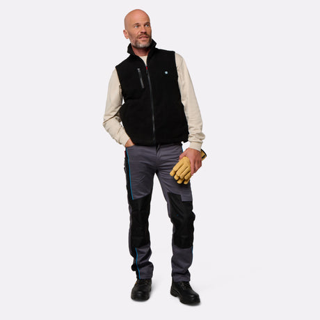 Veste sans manche chauffante