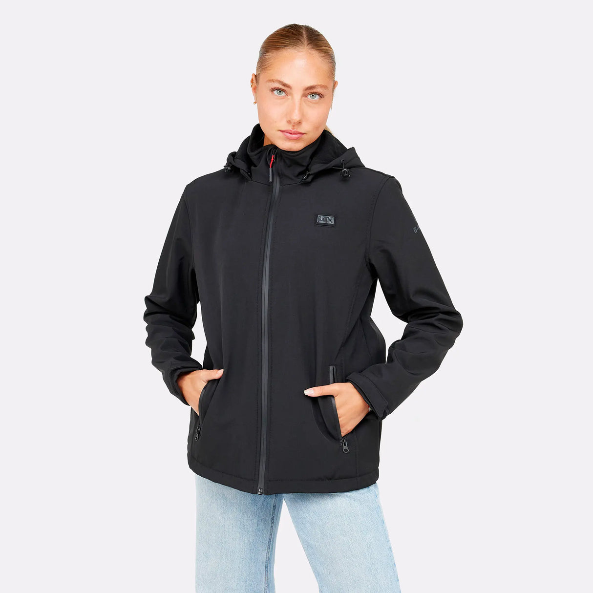 Chaqueta softshell calefactada