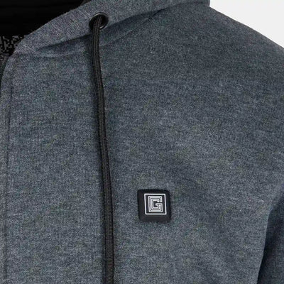Hoodie chauffant gris mixte G-heat