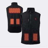 Chaleco deportivo calefactable para hombre.