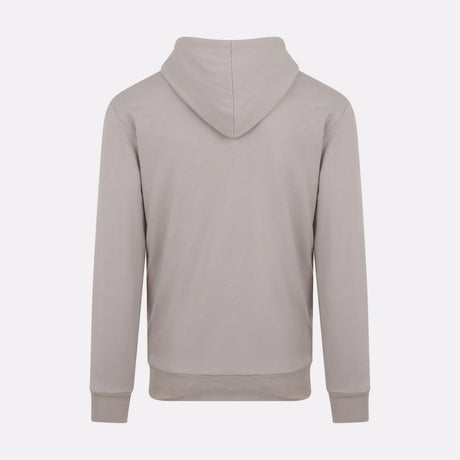 Hoodie ESSENTIAL chauffant G-Heat gris de dos