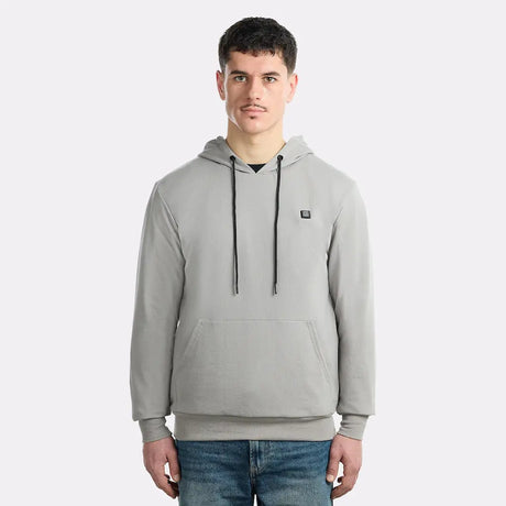 Hoodie ESSENTIAL chauffant G-Heat gris homme