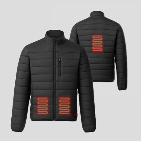 Veste light homme zone de chauffe