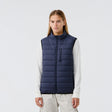 Gilet sans manches light homme chauffant bleu