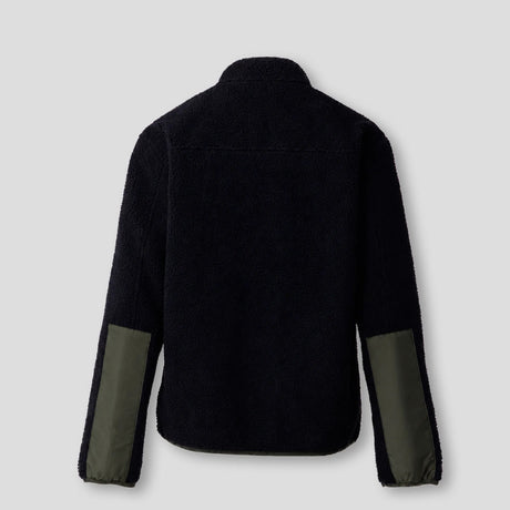 Polaire outdoor chauffante de dos