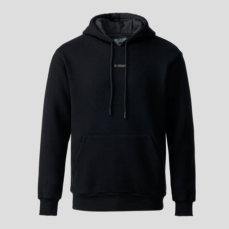 Hoodie sport chauffant face noir