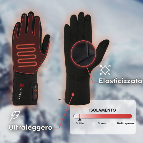 Atouts produits gants chauffants