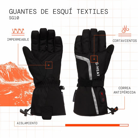Gants de ski chauffants visuel atout es