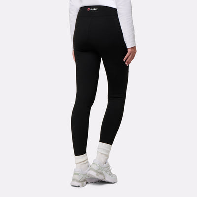 Legging polaire femme non chauffant  de dos