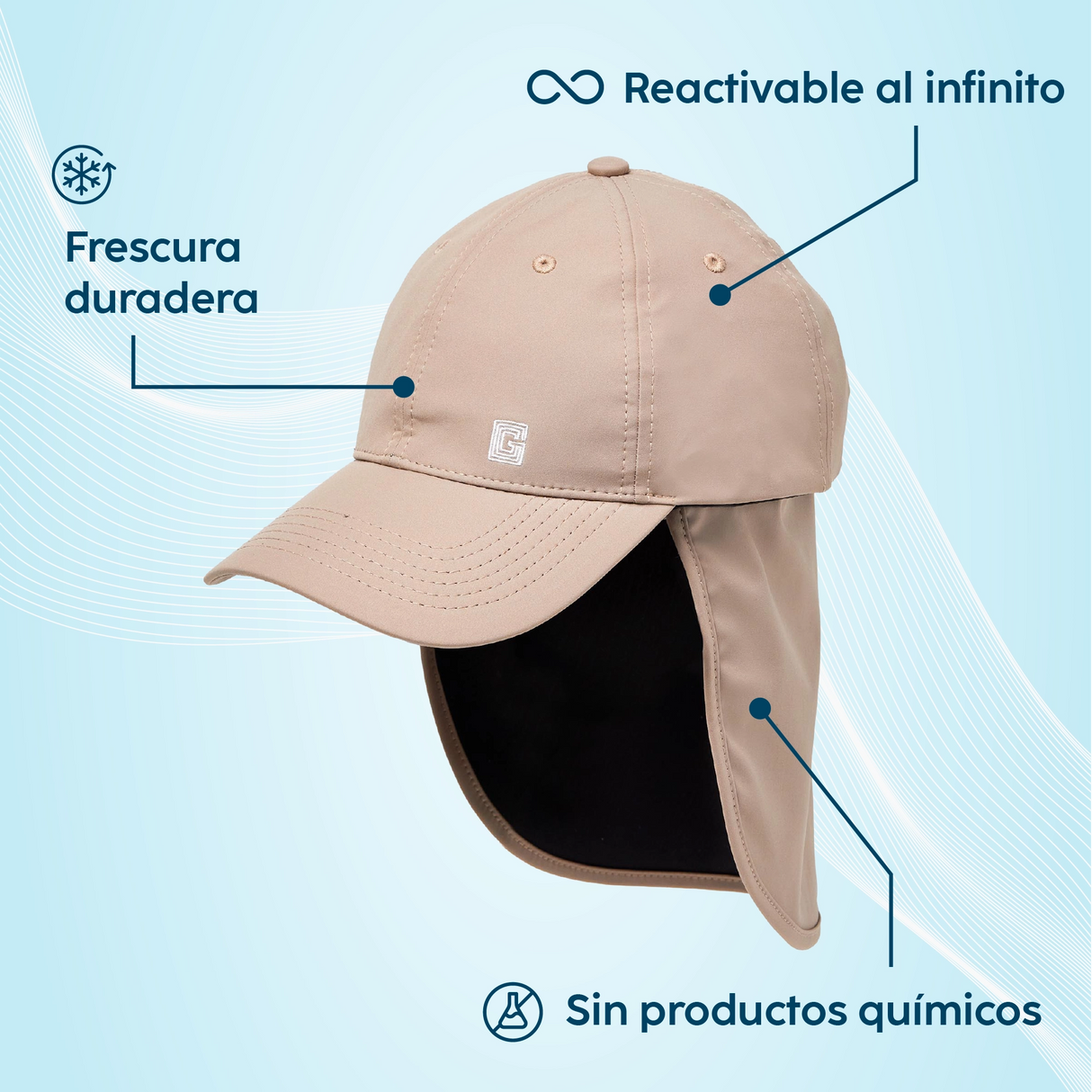 Casquette saharienne atout produit